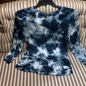 Gypsy silk tie dye shirt